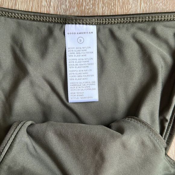 Good American Shine Perfect Fit Bottom in Stormy 001 - Picture 4 of 10